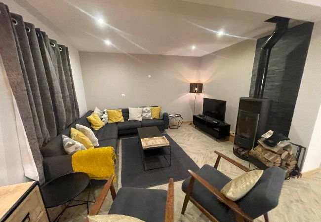 Chalet in Essert-Romand - Chalet Clocher Sleeps 10 Hot tub